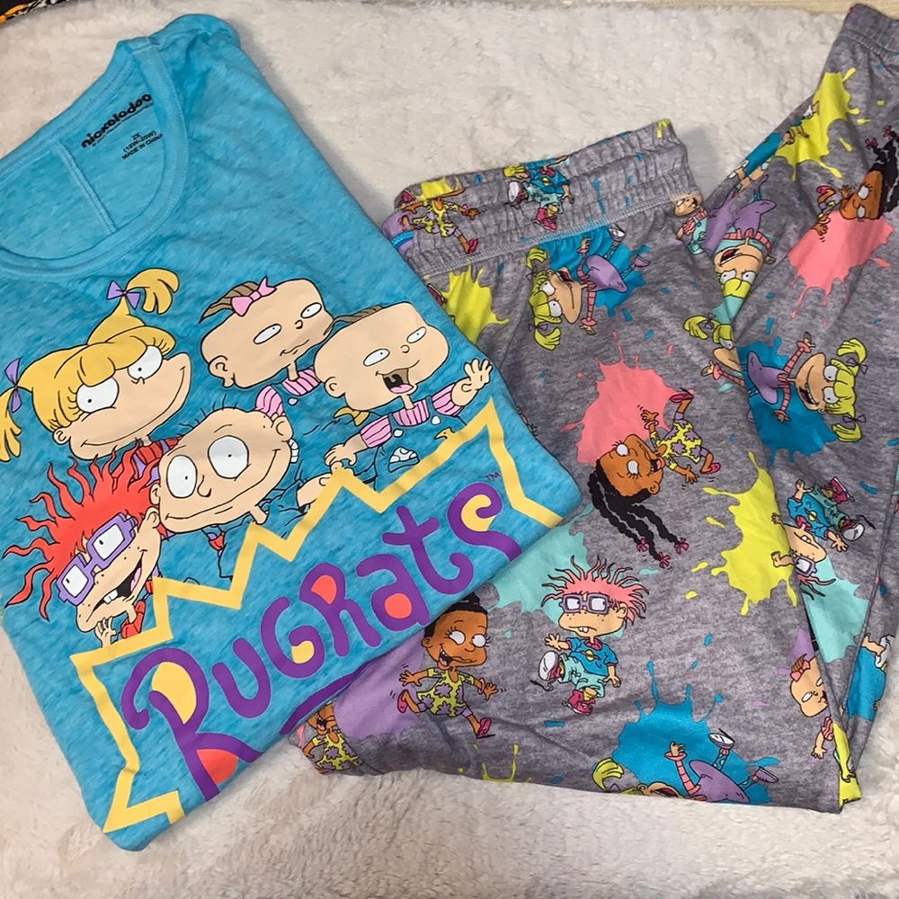 2X (18 - 20) Rugrats pajama sleep set